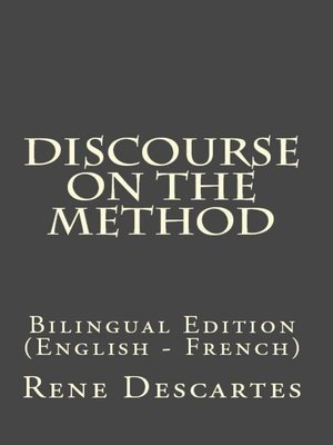 cover image of Discourse On the Method
